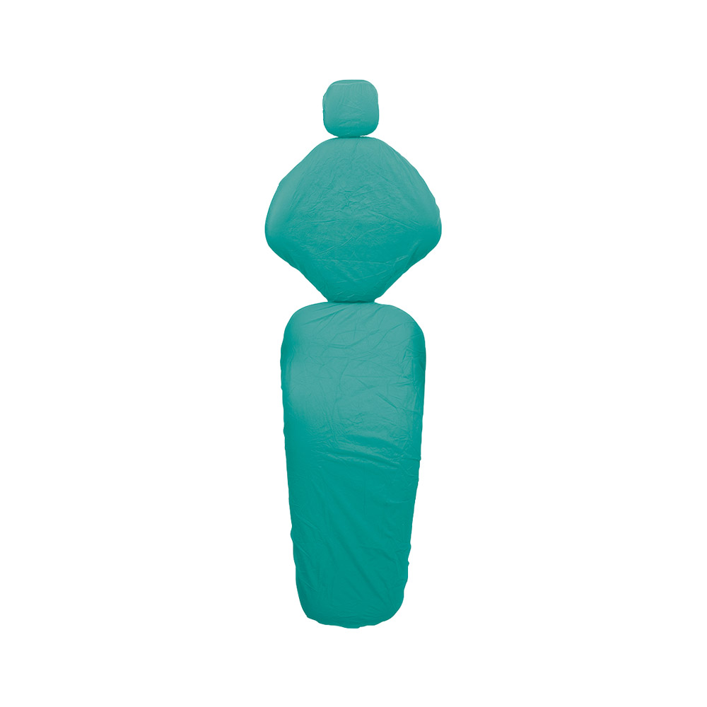 Monoart wegwerpovertrekken voor behandelstoelen groen, 25 stuks