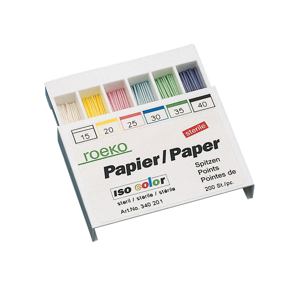 Papieren punten kleur ISO 45, 300 stuks